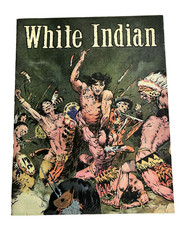 FRANK FRAZETTA'S  WHITE INDIAN -  1981 - REPRINTS 1950'S 52 PG CLASSIC picture