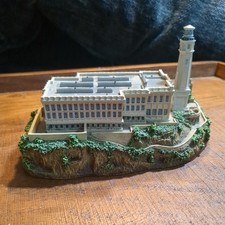 Danbury Mint Alcatraz Island Lighthouse San Francisco Bay California Figurine picture