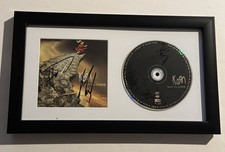 JAMES MUNKY SHAFFER & BRIAN HEAD WELCH SIGNED CD FRAMED KORN BAND RARE COA picture