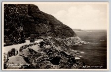 RPPC view from Kommetjie Chapmans Peak South Africa vintage  postcard picture