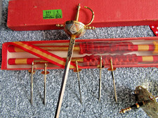 Spanish Bullfighter Spears & Desktop swords picture