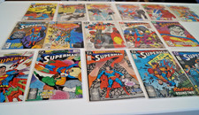 LARGE LOT OF 71 VINTAGE SUPERMAN COMICS 1987-1990 picture