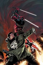 Punisher (15th Series) #8F VF/NM; Marvel | 287 Deadpool 1:100 Variant - w/Bag+Bo picture