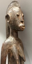 Large Mossi Mask with Standing Female Figure - Burkina -pre-owned picture