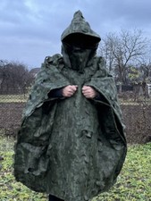 Anti-Thermal Imaging Poncho Camouflage Cape Thermal Imaging Protection💛💙 picture