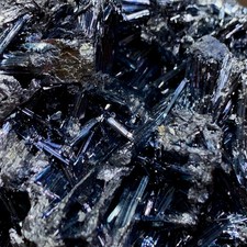 1.22LB Natural Stibnite Crystal from Wuling antimony mine, Jiangxi, China picture