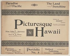 Hawaii Magazine- Paradise of the Pacific- Portfolio # 2- Printed 1894 -original picture