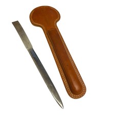 Vintage Carl Everts Solingen Germany Letter Opener with Leather Sheath picture