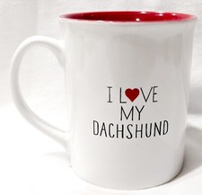 Dachshund Coffee Mug Coffee Cup I Love My Dachshund Dog Lover Pet Lover Mug picture