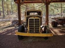 Chiloquin Oregon Collier State Park Logging Museum 1930s Truck Display picture