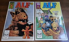 Marvel Alf comic lot #1 & 2 EXCELLENT CONDITION vintage Set picture