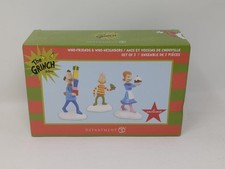 Department 56 Grinch Christmas Village Who-Friends & Who-Neighbors Accessories picture