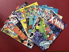Uncanny X-Men  191-192, 194-200 Lot of 9  F-VF 1984 Marvel Comics Keys & 1st app picture