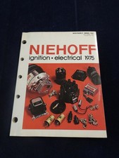 Vtg 1975 Niehoff Car Truck + Ignition Electrical Parts Accessories Catalog  SHb1 picture