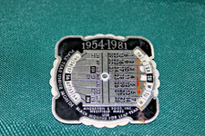 WESTERN PENNSYLVANIA CHIEFS OF POLICE ASSOCIATION PERPETUAL CALENDAR 1954-1981 picture