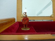 VINTAGE REUGE DANCING BALLERINA MUSIC JEWELRY BOX WONDEFUL WORKING (WATCH VIDEO) picture