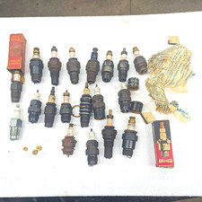 Champion Vintage Spark Plugs Lot with Boxes, Mixed Styles picture