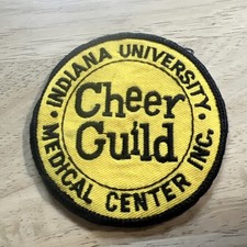 Vintage Indiana University Medical Center Inc.  cheer guild patch picture