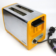 Toaster Rowenta TO 20 Vintage 60s 70s Orange Chrome Space Age Vintage picture