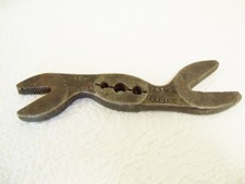 Vintage Hawkeye Double Ended Crocodile Wrench picture