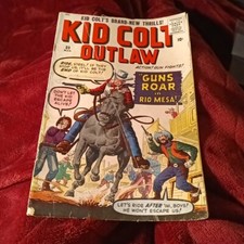 Kid Colt Outlaw #89 Trapped Marvel atlas 1960 Williamson art silver age western picture