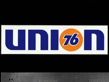 UNION 76 - Original Vintage 1960’s 70's Racing Decal/Sticker - 7 inch size picture