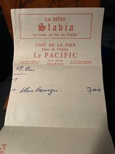 Rare Vintage 1950s Café de la Paix 