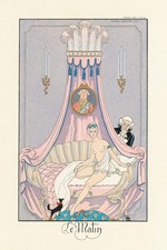 Le Matin - Elegant 1925 French Art Print 🎨 24x36” - Rare Reprint 🤯💯 picture