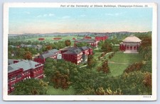 Champaign Urbana Illinois University of Illinois Buildings Auditorium Postcard picture