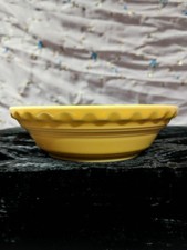 FIESTA SUNFLOWER YELLOW SMALL PIE PLATE, Never Used picture