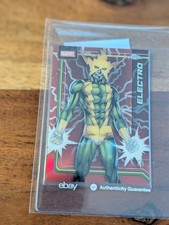 2026 Topps Marvel Chrome Electro 1/5 Red Lightning Alpha - First On Print picture