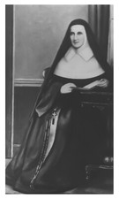 Holy Card of Ven. Catherine McAuley Sisters of Mercy & 1 5/16