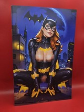 🚨 RARE - LOW PRINT RUN 🚨KEYS COMICS PINUP GALLERY #1- BatGirl (Front&Back) B picture