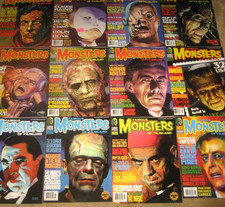 FAMOUS MONSTERS    LOT OF 12  .     CLASSIC HORROR / MOST  NM picture