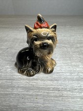Vintage Goebel W Germany Yorkshire Yorkie Terrier Dog Figurine picture