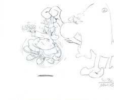 Mother Goose Grimm Grimmy Cel Drawing Animation Vintage Cartoon 1991-2 700 picture