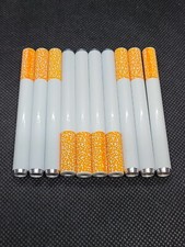 10x Metal One Hitter Pipe Cigarette Style Dugout Bat Large 3