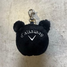 Callaway Bear Keychain Key Ring Black Rare Golf Model Limited Edition Sport Acce picture