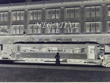 1938 CHICAGO & JOLIET RR LOCOMOTIVE #249 PHOTO NEGATIVE picture