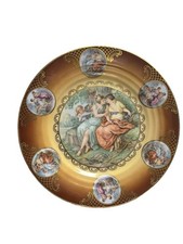 Vintage Mitterteich Germany 37 Bavarian Royal Munich Portrait Porcelain Plate picture