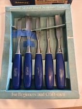 Vintage Marples Wood Carving Tools Set of 5 No. M 260 Sheffield England picture