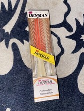 Denman D3 British Made Vtg 70s NOS styling brush In Original Box Professional UK picture