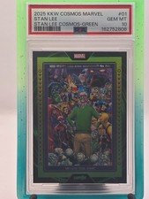 2025 kakawow cosmos marvel Green Stan Lee 12/25  Color Match PSA 10 1:16,367 picture