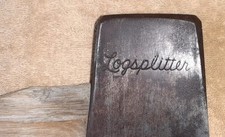 Vintage Genuine Norlund Log splitter Axe Single Bit Antique Rare Wood Handle picture