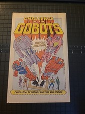 Challenge Of The Gobots Hanna-Barbera 1985 Print Ad 7x10 Great To Frame  picture