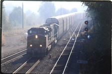 BNSF 784 wb savanna il sep3-04  35mm photo slide picture