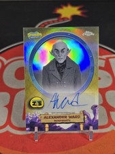 2025 Topps Chrome SpongeBob Squarepants Alexander Ward Auto Nosferatu #SA-AW picture