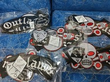 Outlaw Chicago Forgives Biker Patch Embroidered IronOn Rider Full Set Motorcycle picture