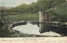 Big Spring Elliston VA Postcard 1910 Shawsville Virginia Water Landscape picture
