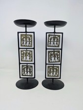 Rare Indian Traditional Dhokra/ Dokra Art Candle Holders  picture